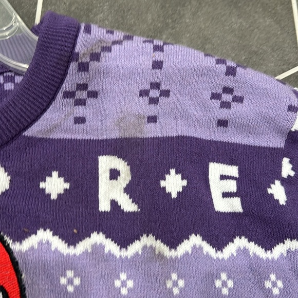 DISNEY Women's Eeyore Patterned Holiday Sweater Size S - Picture 8 of 14